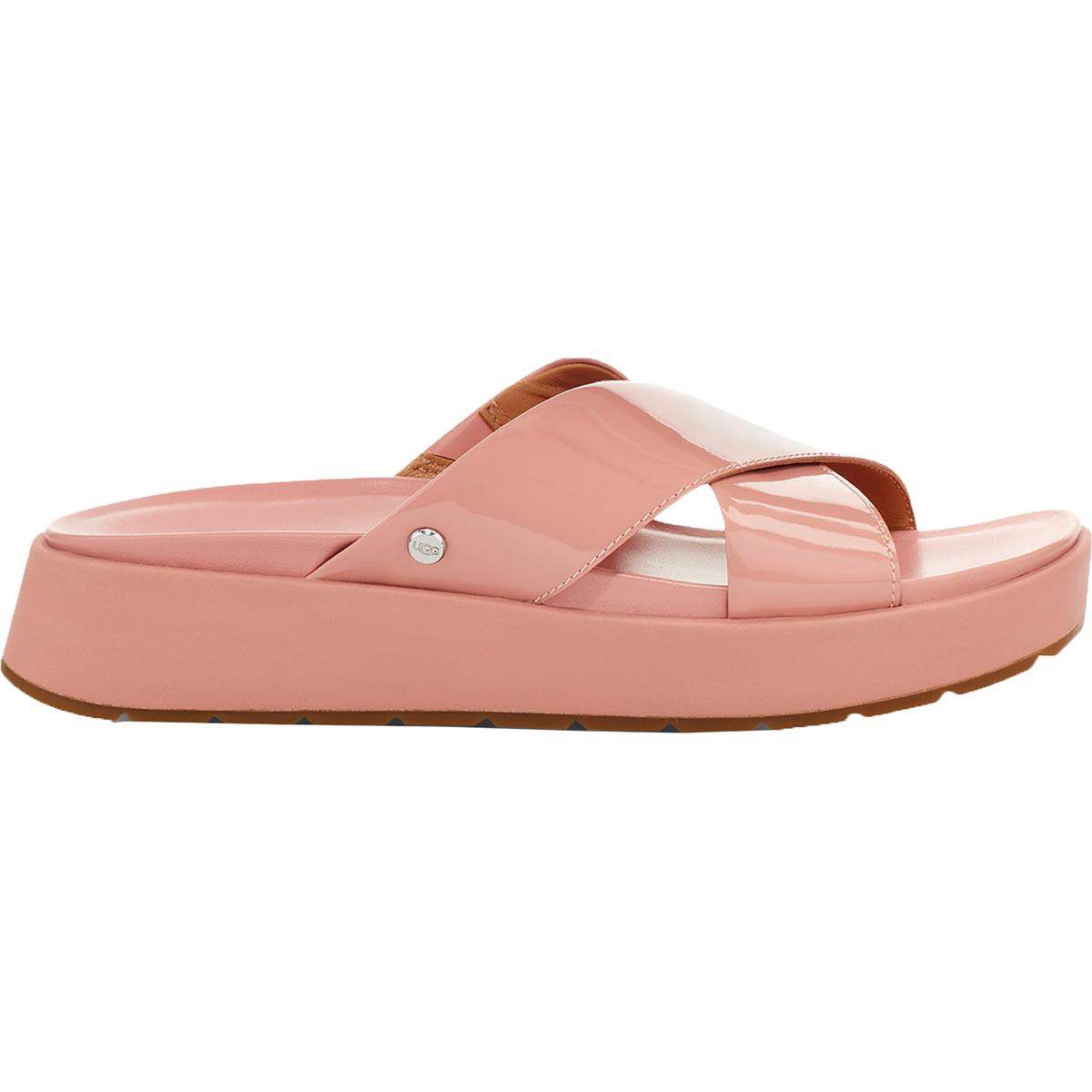 light pink slide sandals