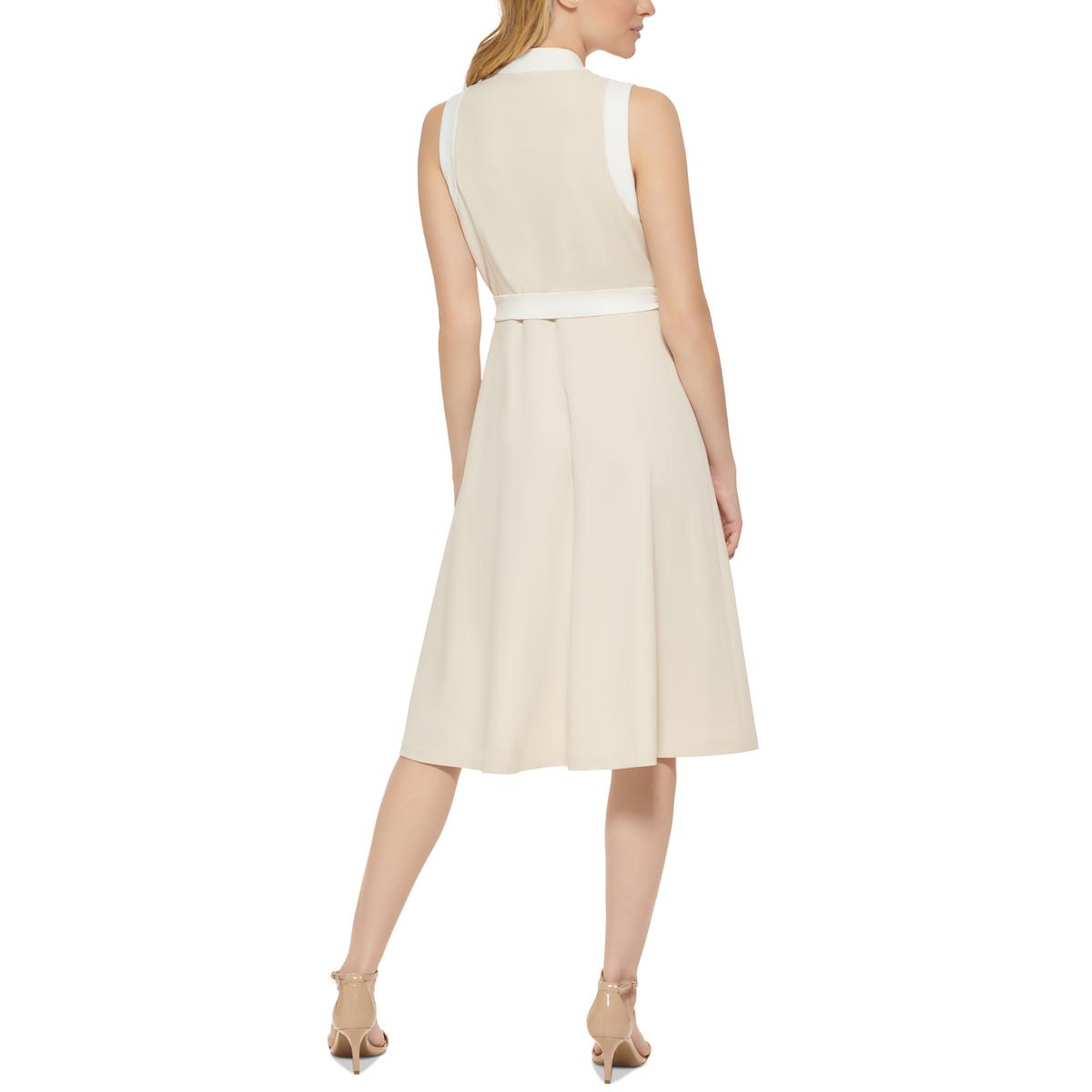 Tommy Hilfiger Womens Surplice Calf Semi-Formal Midi Dress BHFO 2724 | eBay