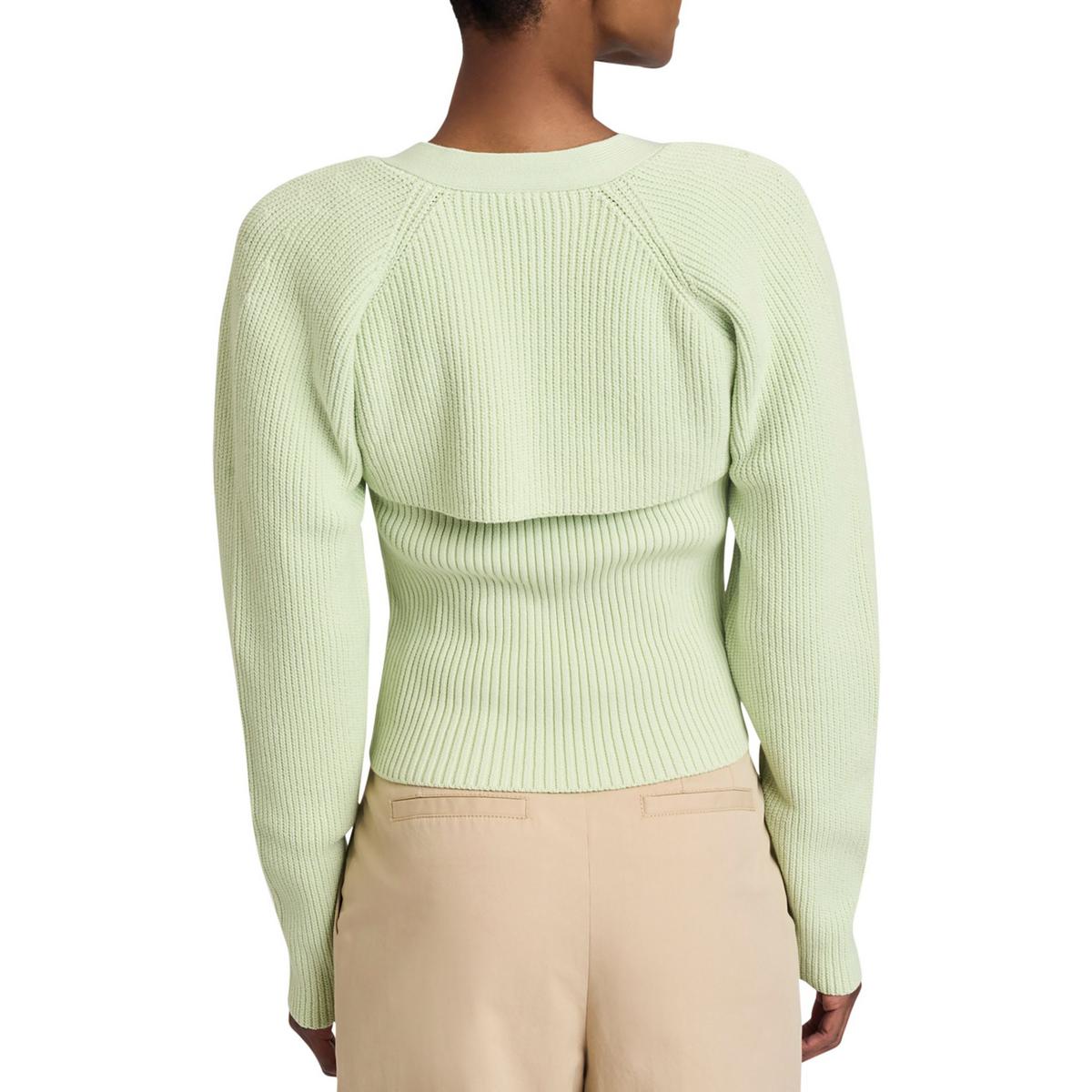 Knit Bolero Turtleneck Sweater