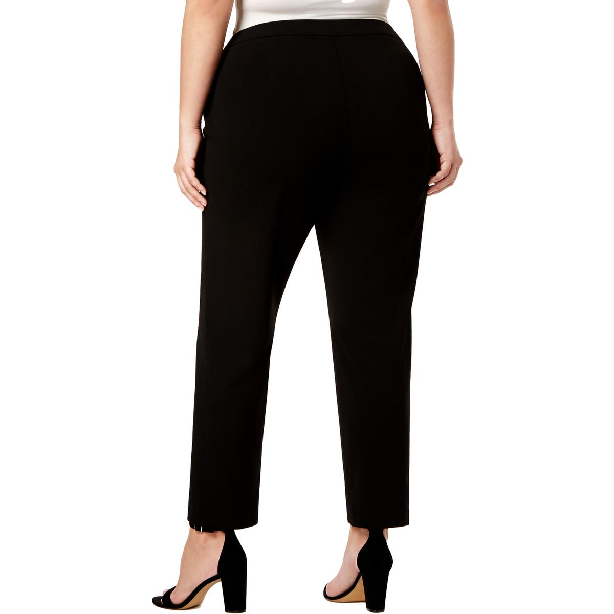 calvin klein skinny crepe pants