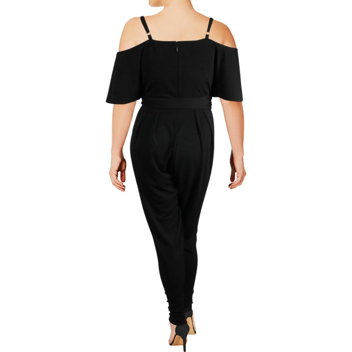 city chic black overlay jumpsuit review
