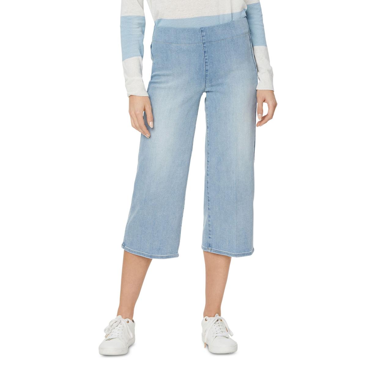NYDJ Damen Denim Wide Leg High Rise Capri Jeans BHFO 6154 - Bild 3 von 4