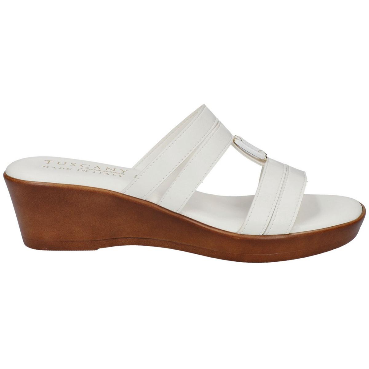 Easy street clearance white sandals