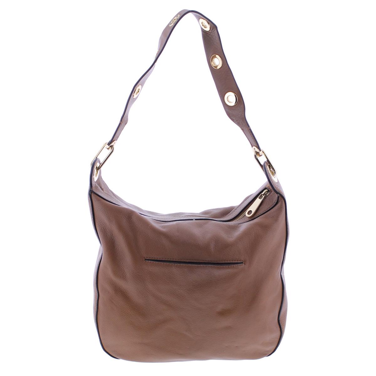 michael kors raven large shoulder tote brown