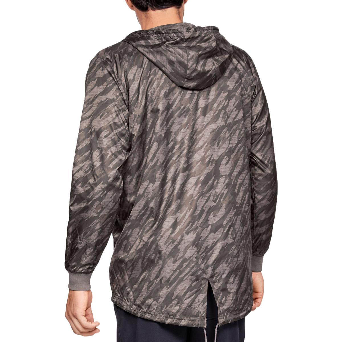 Under Armour Mens Green Lightweight Windbreaker Jacket Outerwear XXL