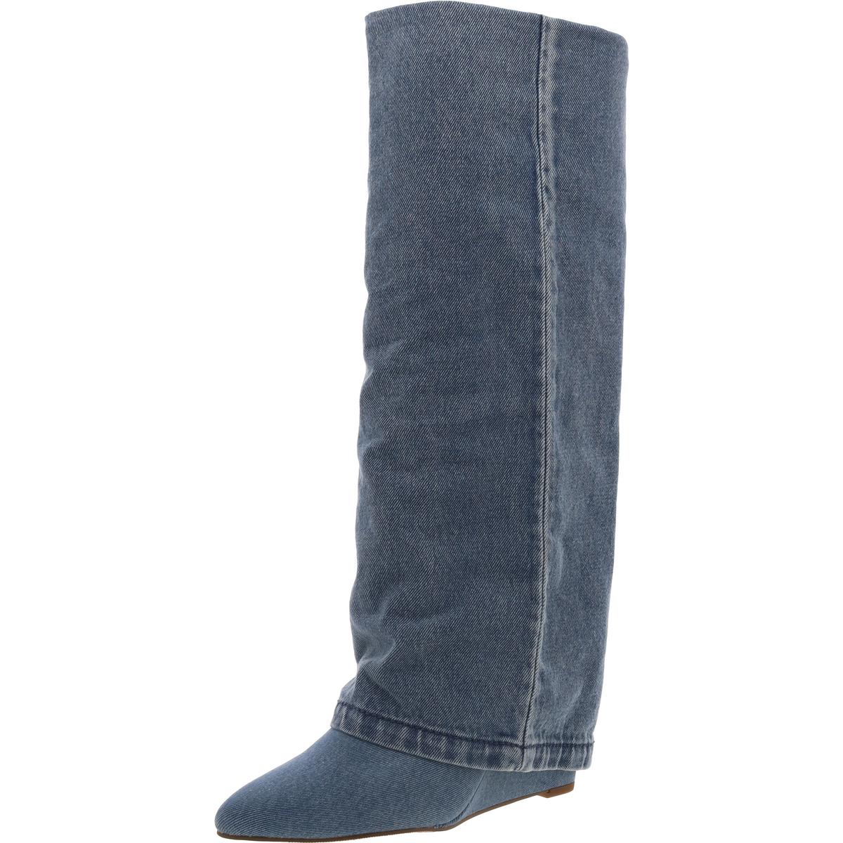 Madden Girl/ женские ботинки на танкетке с острым носком и манжетами Evannder, BHFO 5340