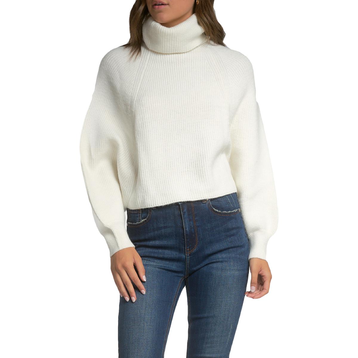 Louis Vuitton® RiBBed Knit Cropped Turtleneck White. Size S0 in