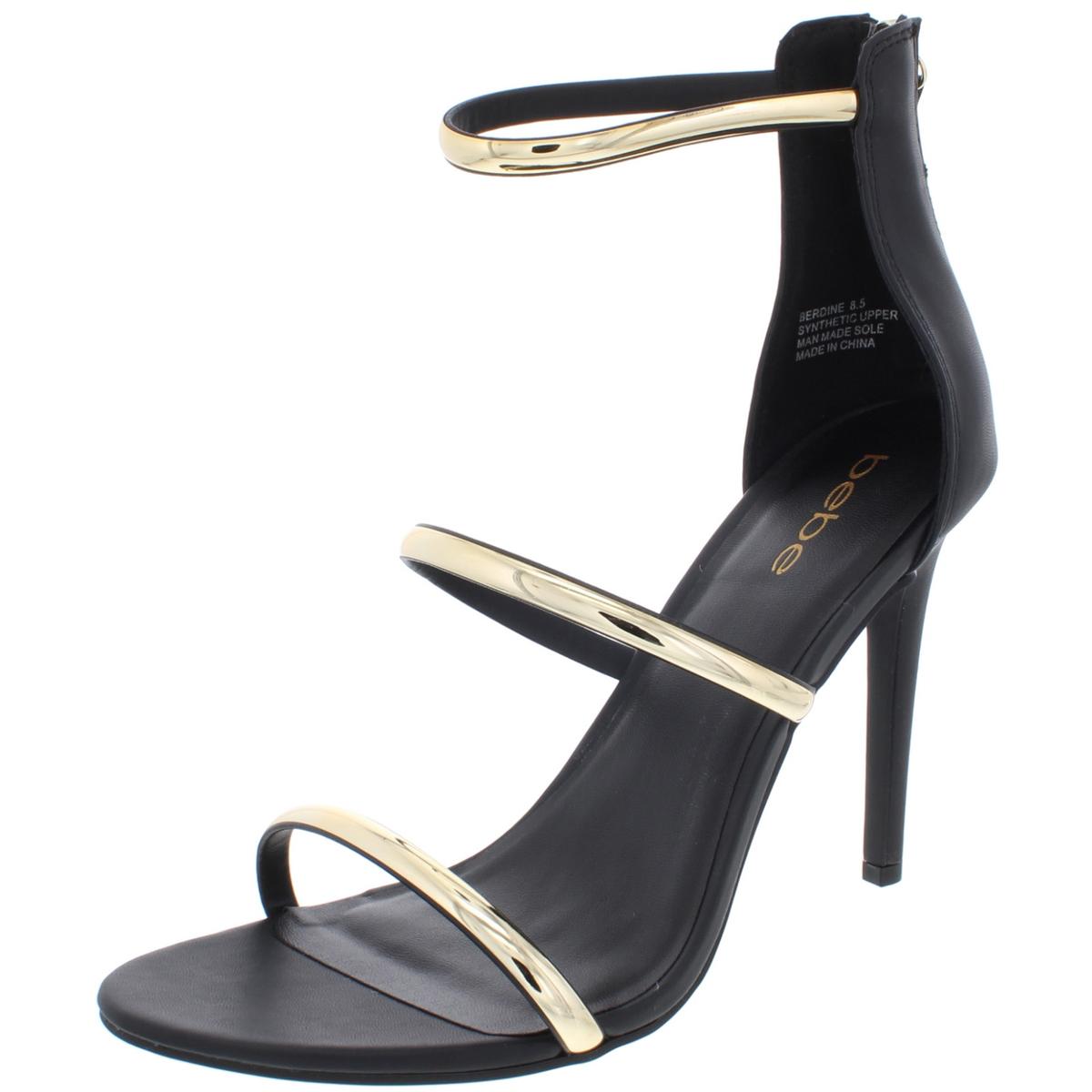 bebe strappy heels