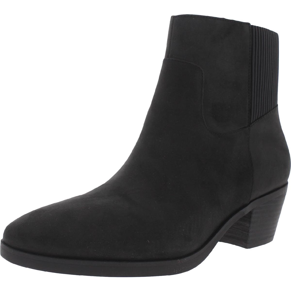Женские ботильоны Vionic Shantelle из черного нубука Shoes 6 Medium (B,M) BHFO 3015