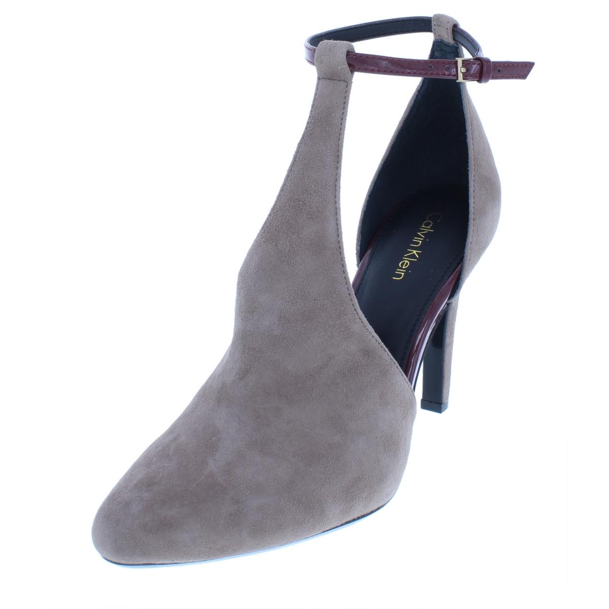 calvin klein taupe heels
