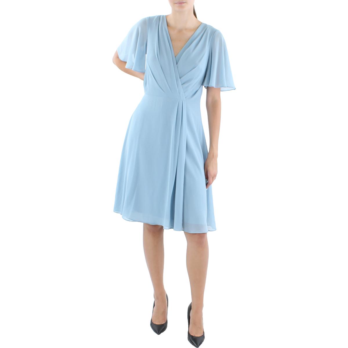 Lauren ralph lauren wrap hot sale dress