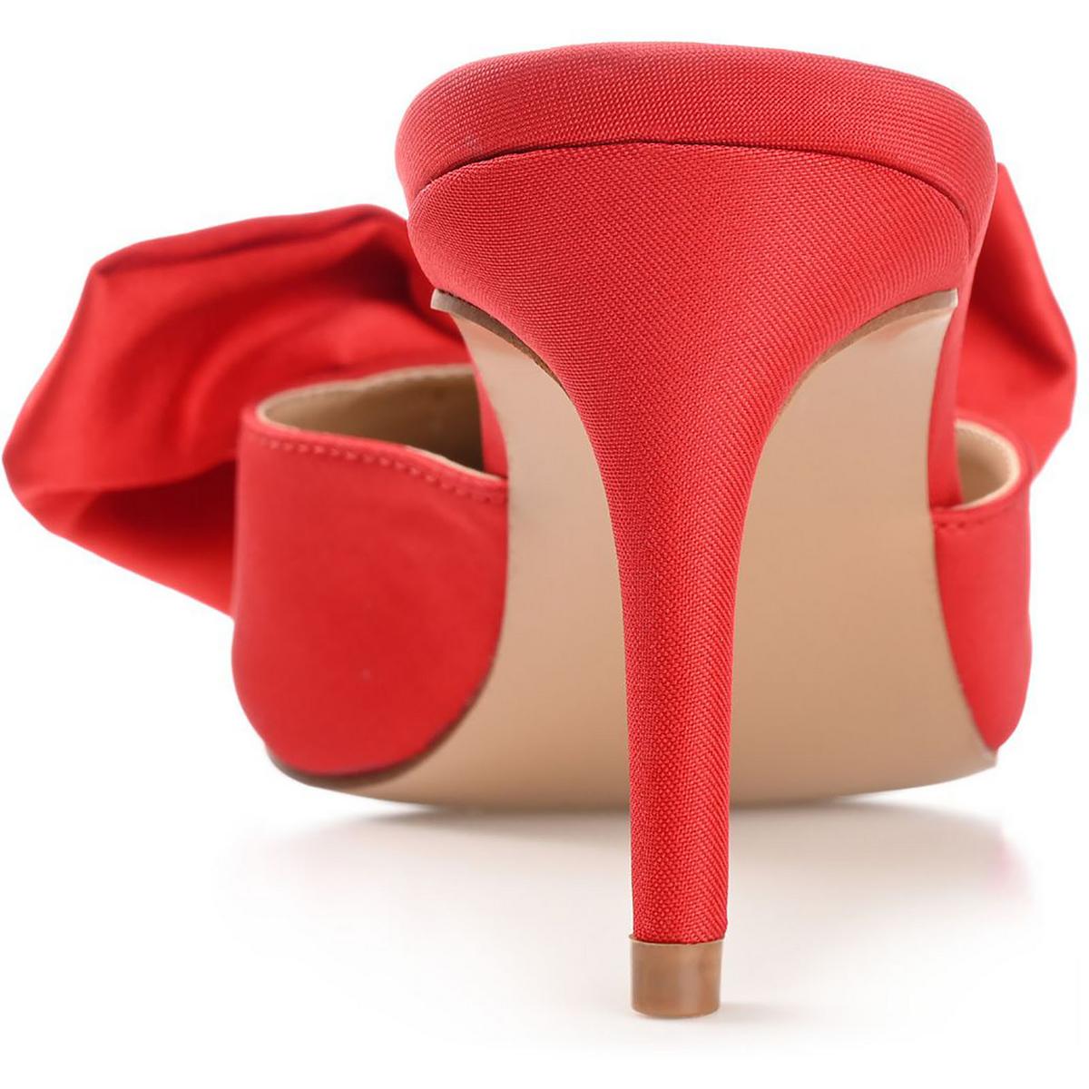 Journee Collection Womens Tiarra Bow Mules Shoes BHFO 2612 - Picture 14 of 15