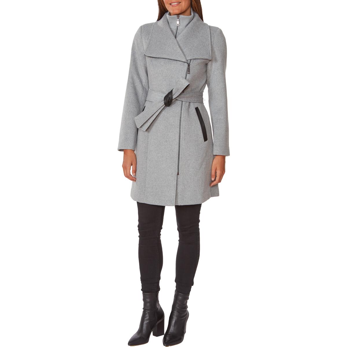 vince camuto grey wool coat