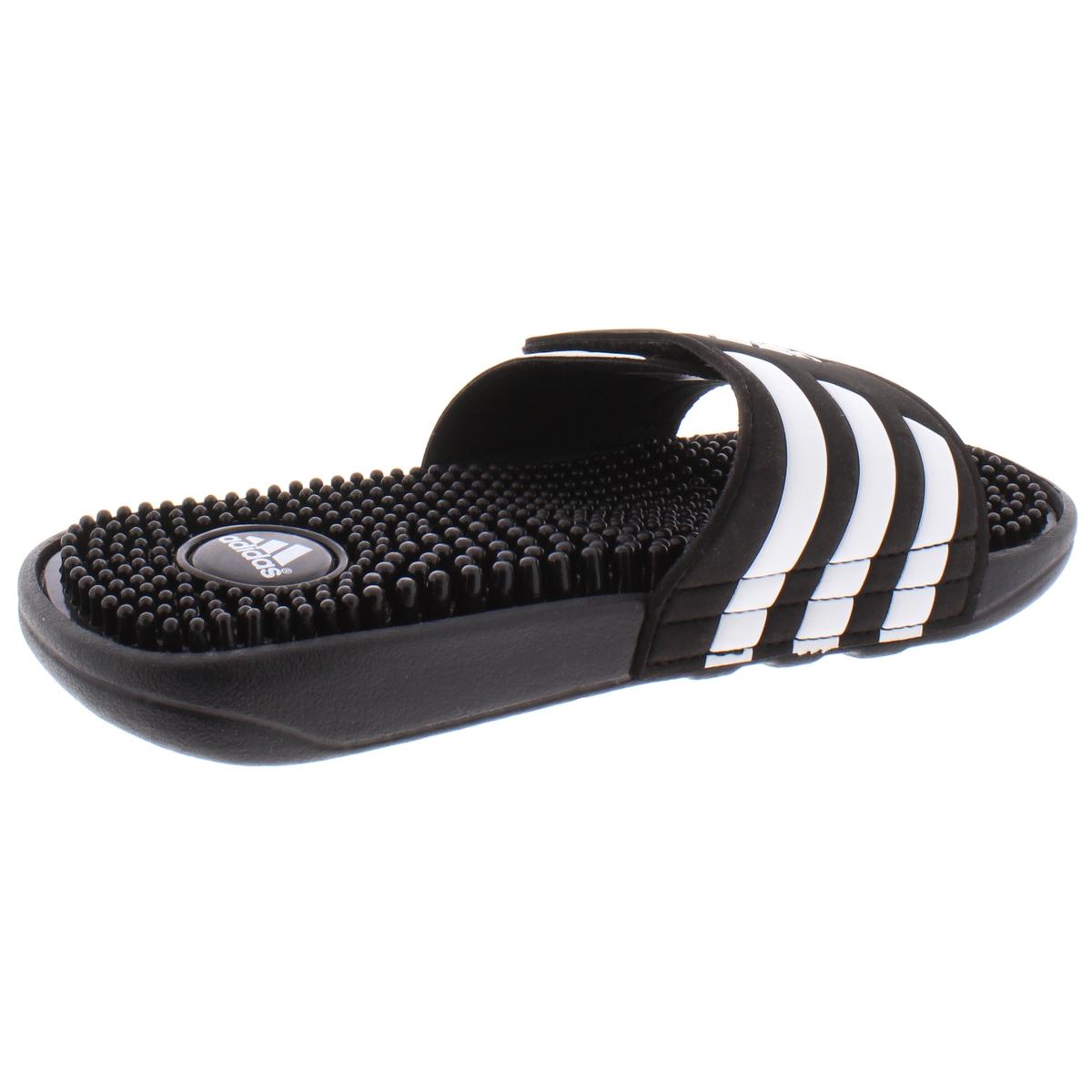 Adidas Boys Addisage K Black Pool Slides 3 Medium (D) Little Kid BHFO ...