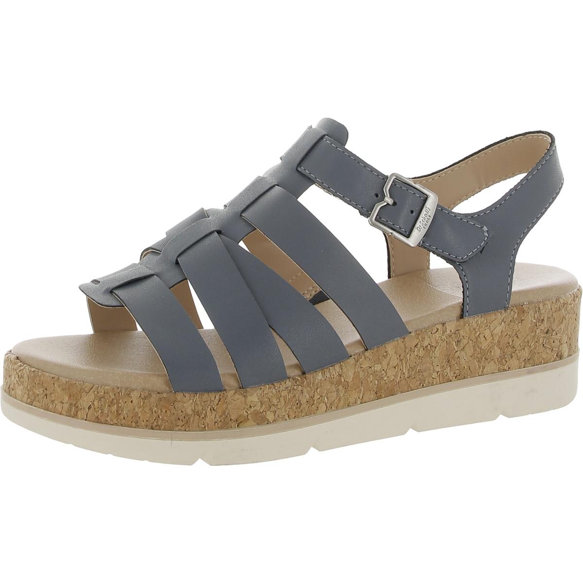 Обувь Dr. Scholls Женские босоножки на танкетке из искусственной кожи Only You BHFO 5346