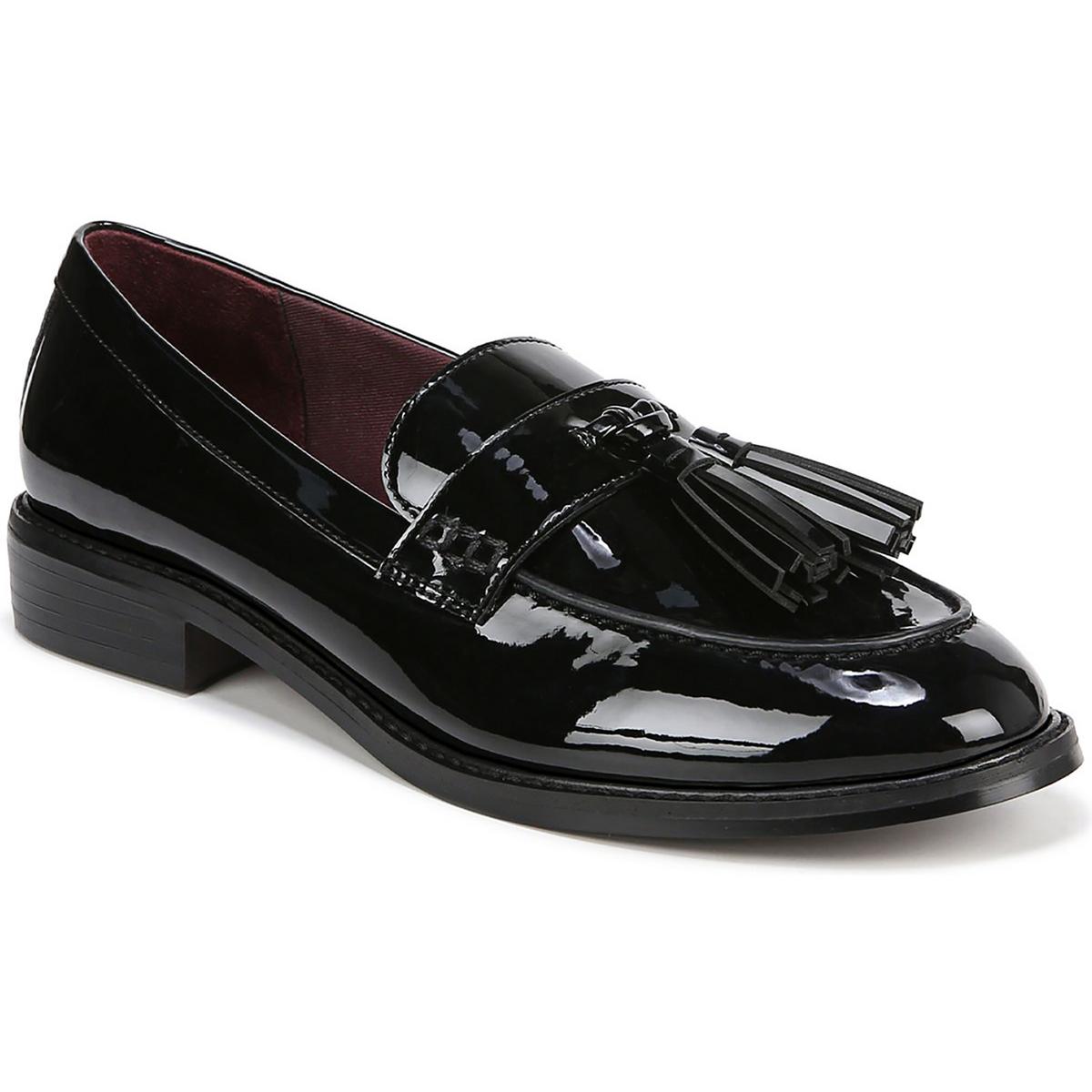 Женские черные мокасины Franco Sarto Carolyn на низком ходу шириной 6,5 см (C, D, W) BHFO 6703
