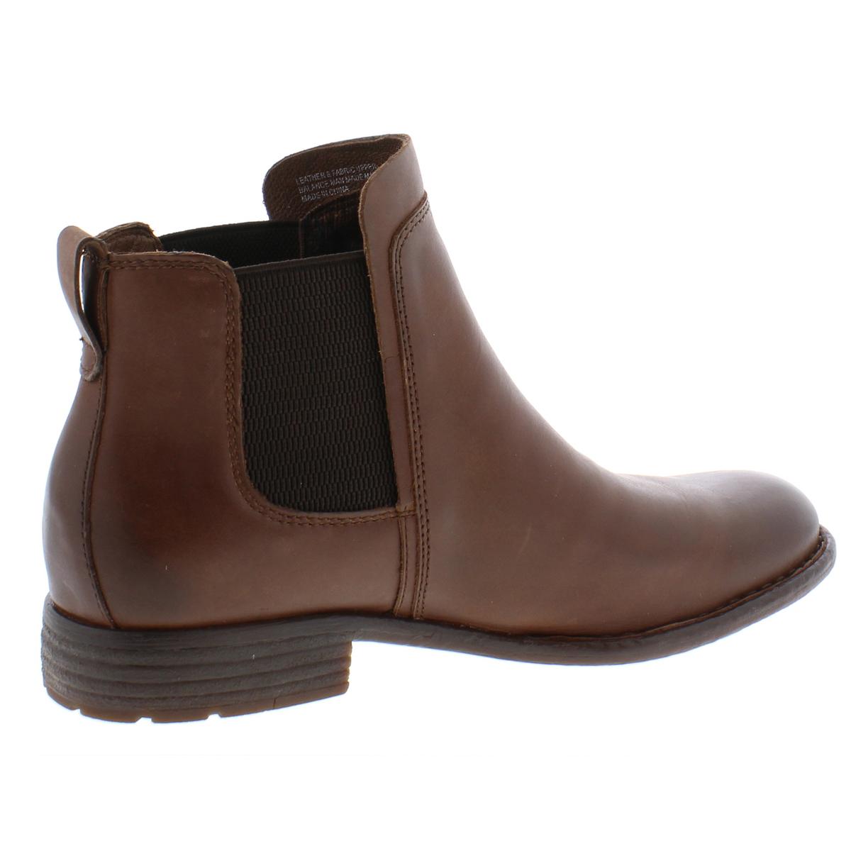 Born Womens Neah Brown Leather Chelsea Boots Shoes 11 Medium (B,M) BHFO ...