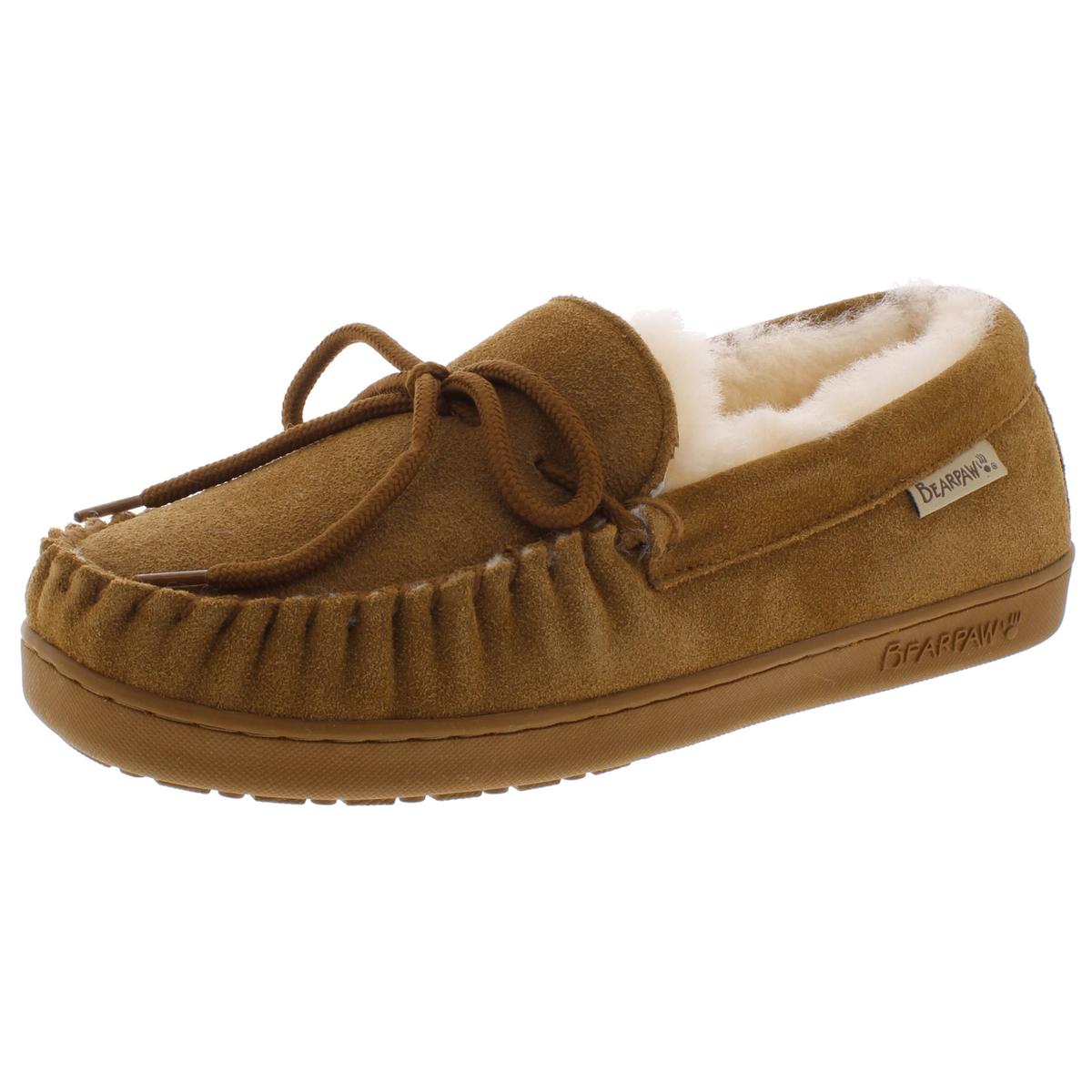 Женские мокасины Bearpaw Moc II с подкладкой из коричневой замши 95 Medium B M BHFO 3680 11890₽