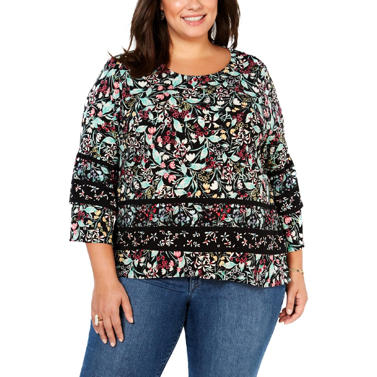 black floral shirt women's