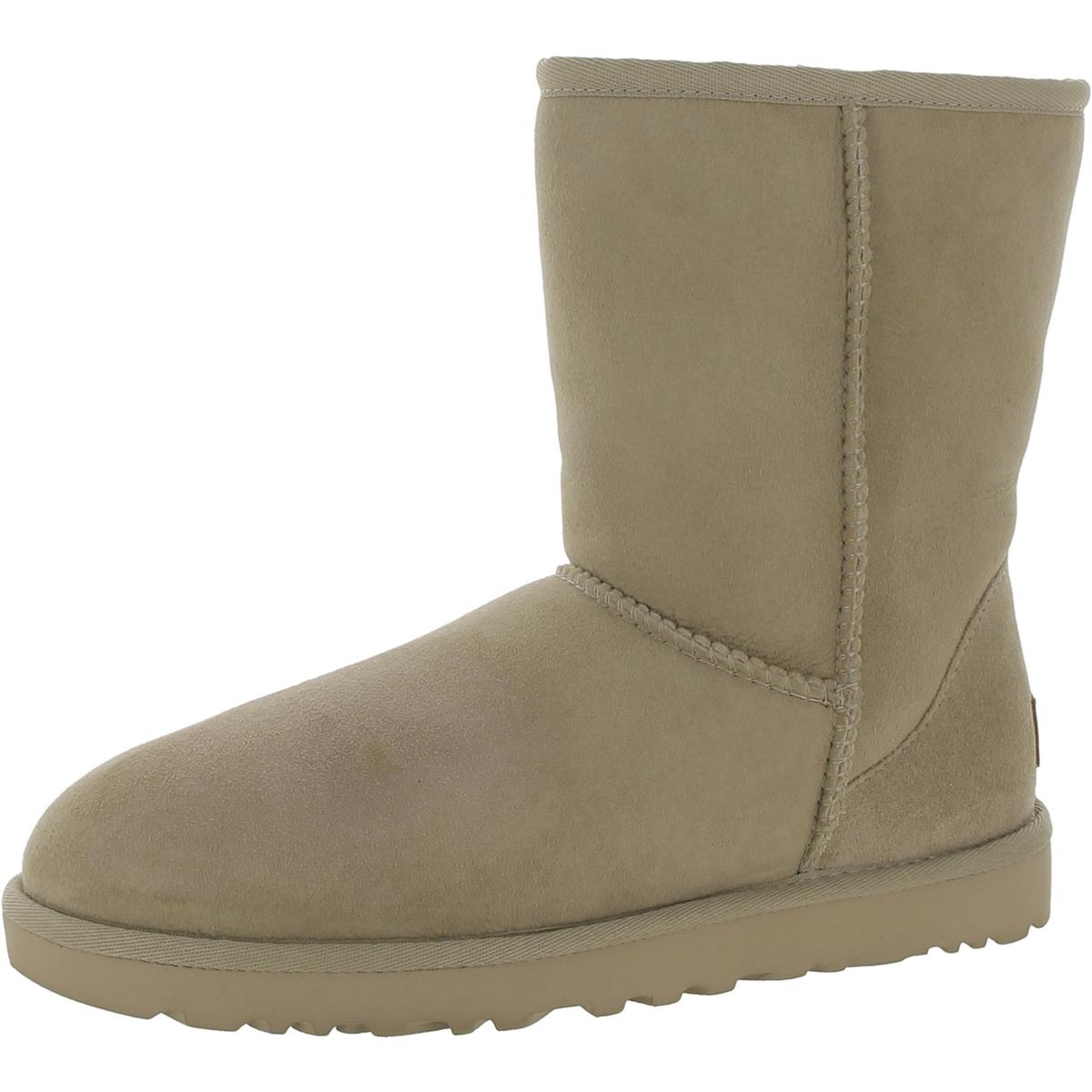 Ugg Australia/женские классические короткие зимние сапоги из замши на овчине.