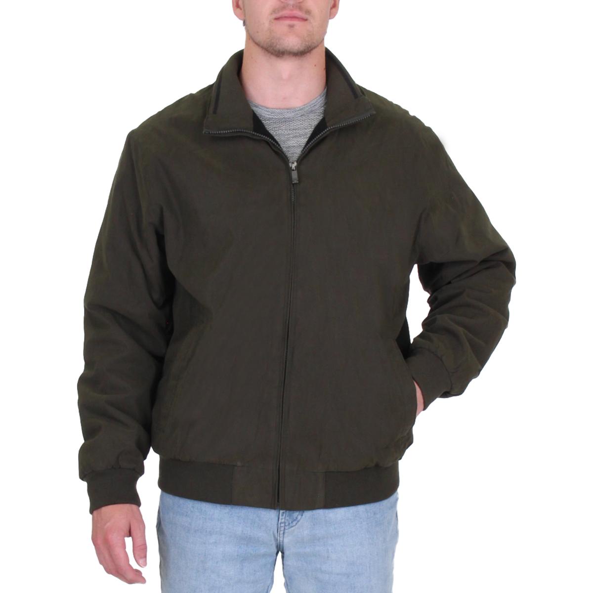 weatherproof microsuede bomber jacket