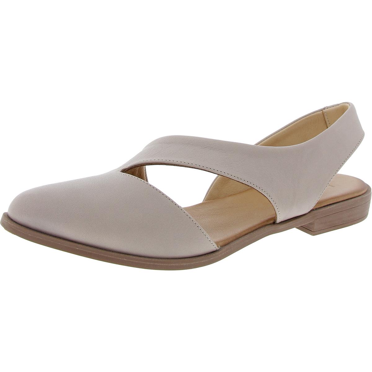 Повседневные женские туфли DOrsay из серой кожи Bueno Womens Bianca, размер 37, средний (B,M), BHFO 7542