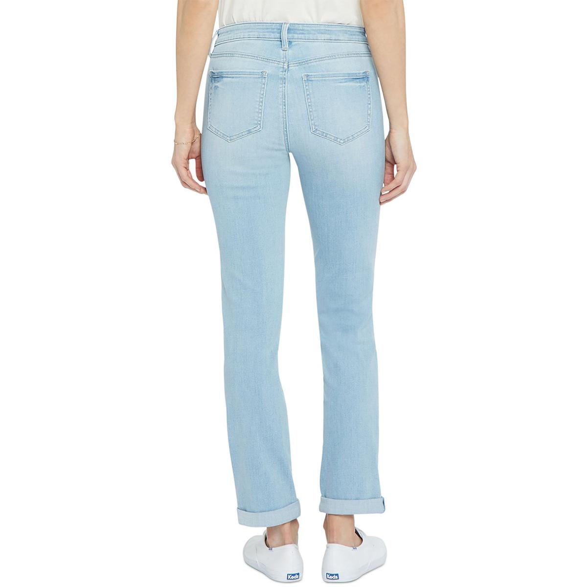 NYDJ Womens Sheri Cuffed Stretch Denim Ankle Jeans BHFO 2029
