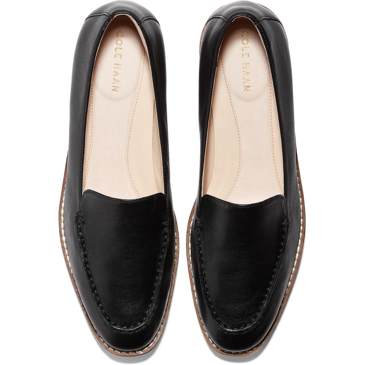Cole Haan Womens The Go To Black Casual Loafers Shoes 8.5 Medium (B,M ...