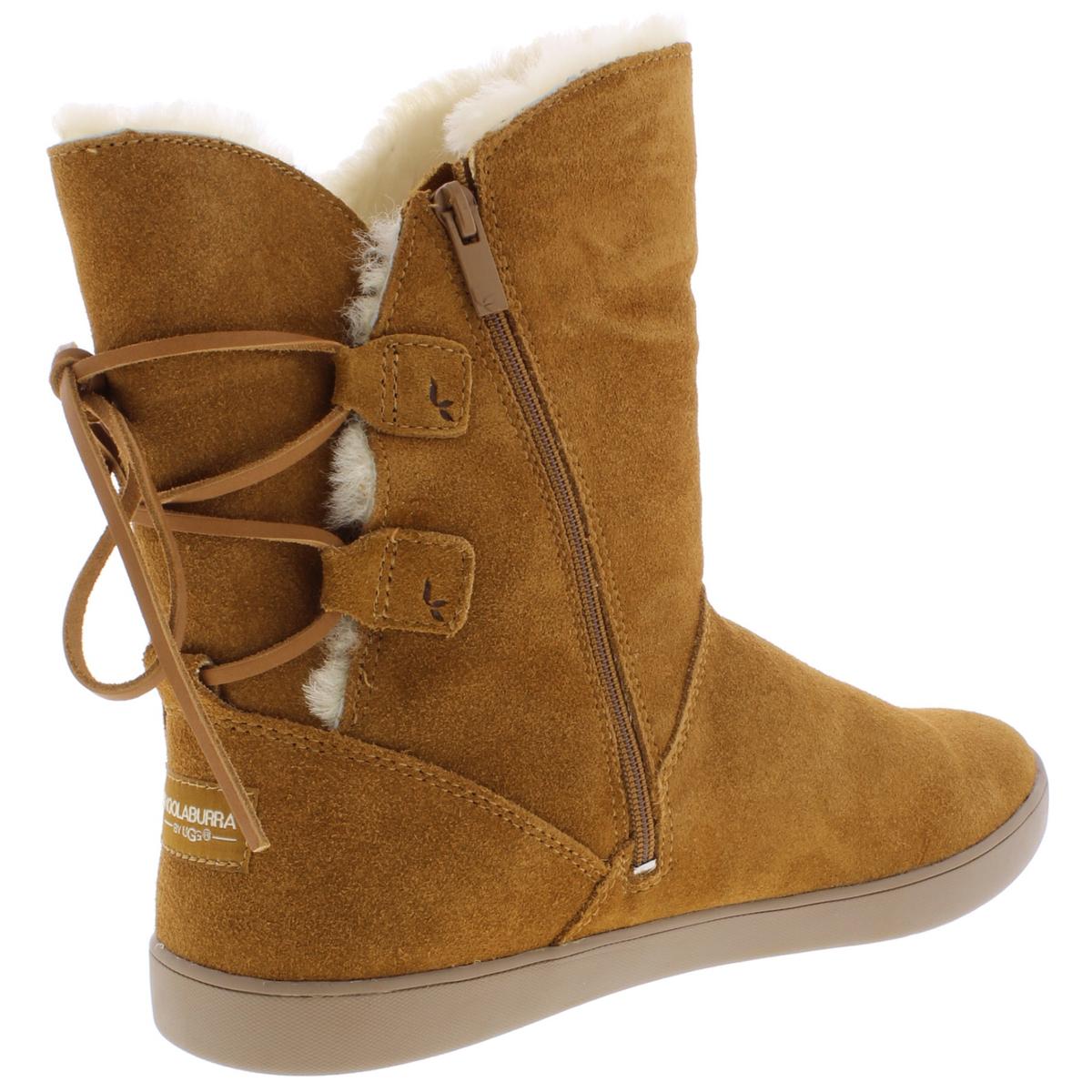 Koolaburra Womens Shazi Short Brown Winter Boots Shoes 9 Medium (B,M ...