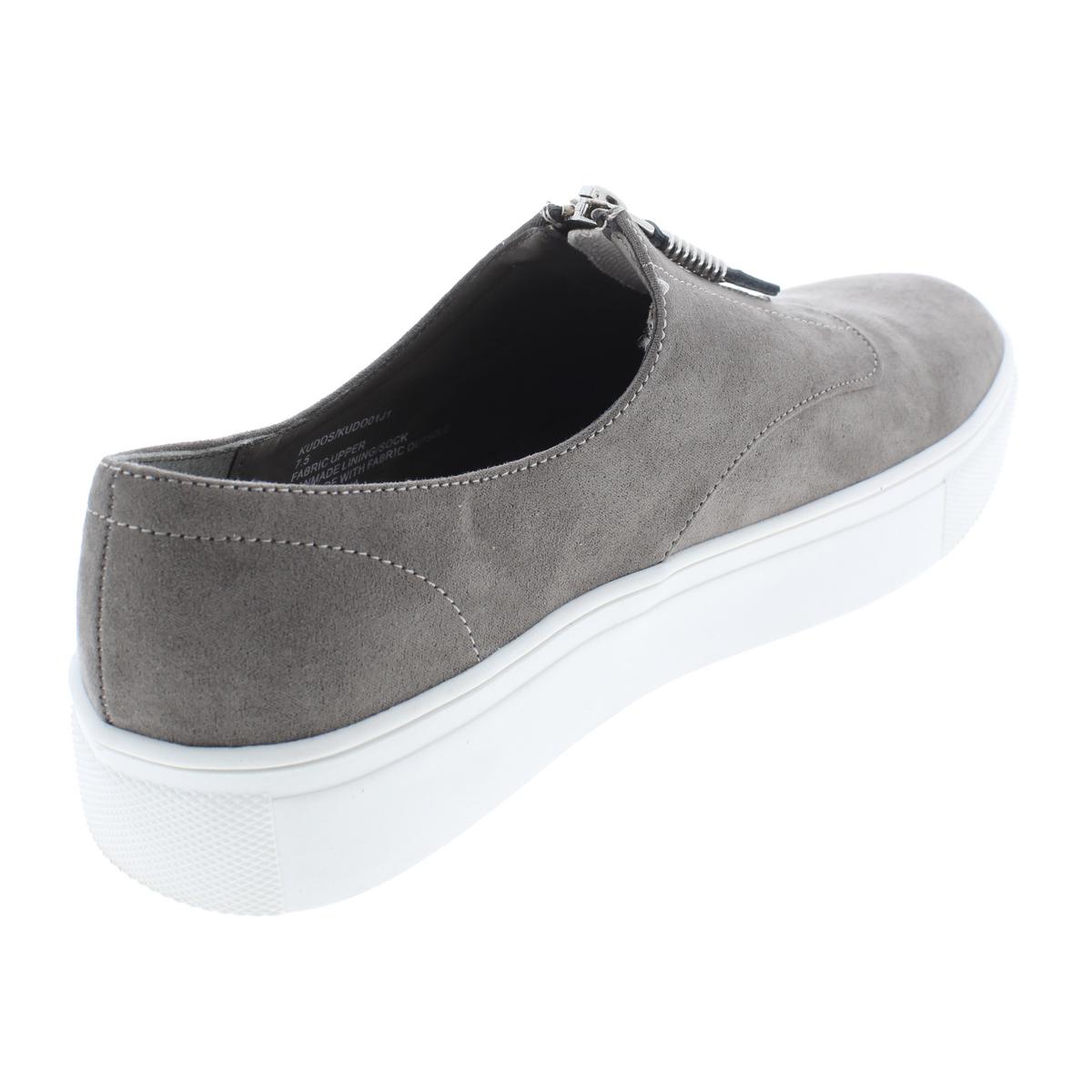 Madden Girl Womens Kudos Gray Casual Shoes Sneakers 9 Medium (B,M) BHFO
