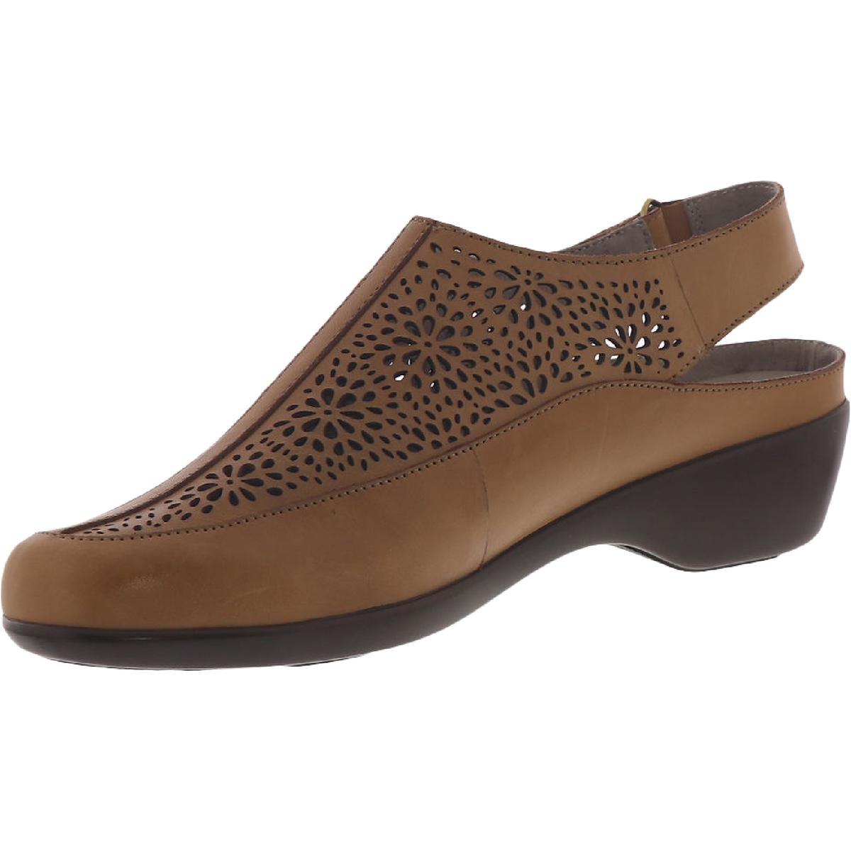 Easy Spirit Womens Dawn Leather Laser Cut Sandals Shoes Shoes BHFO 2885 - Picture 7 of 26