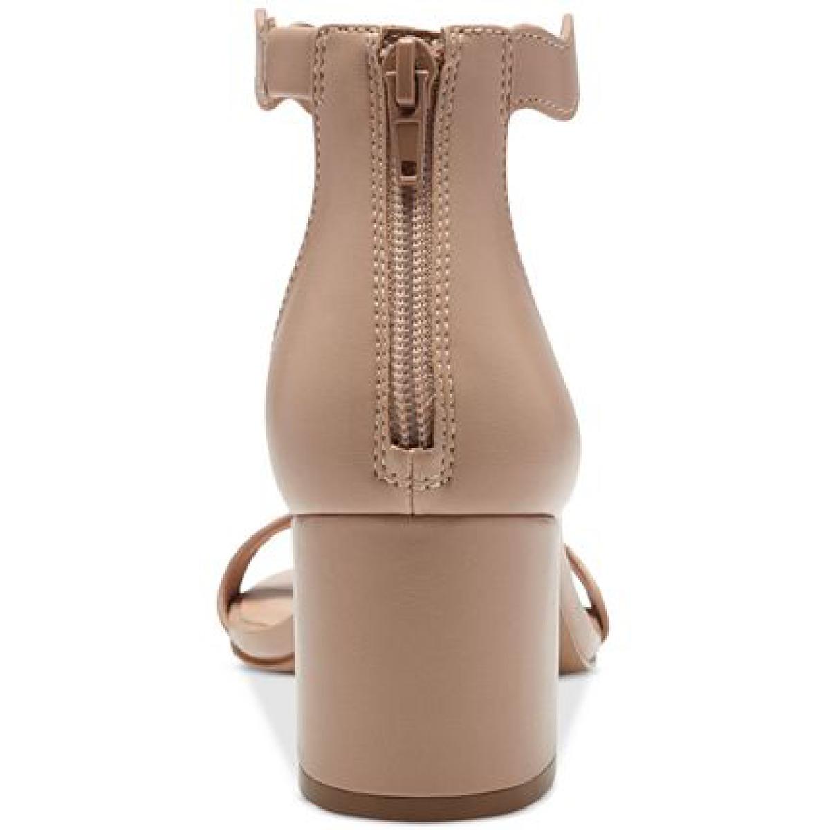 INC Womens Hadwin Solid Open Toe Ankle Strap Heels Shoes BHFO 7073 - Picture 11 of 14