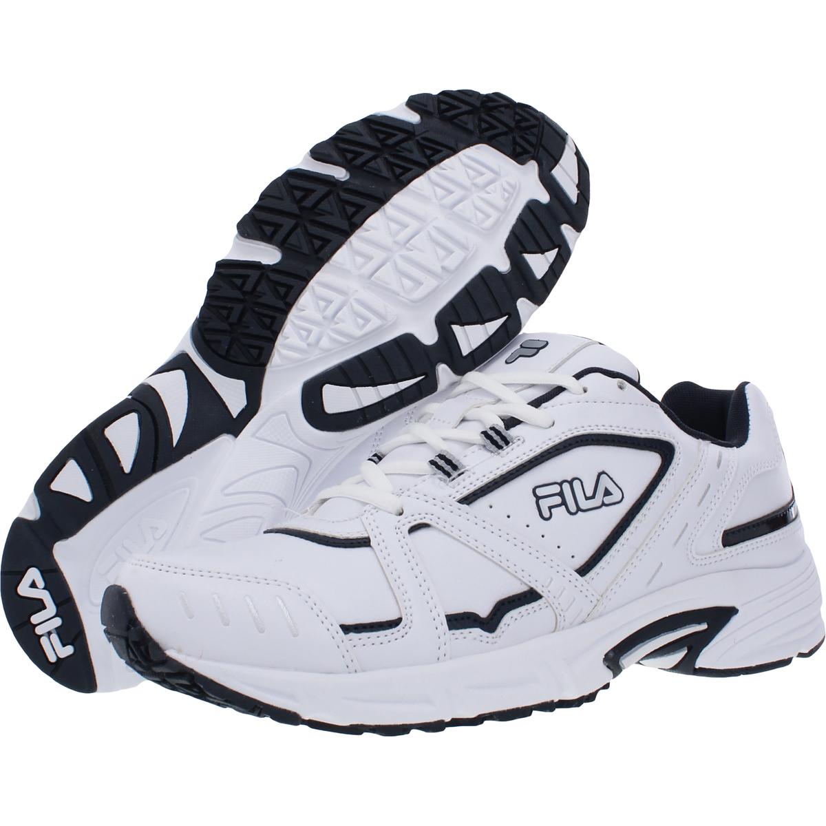 Fila Mens Talon 3 Faux Leather Sneakers Walking Shoes Athletic BHFO ...