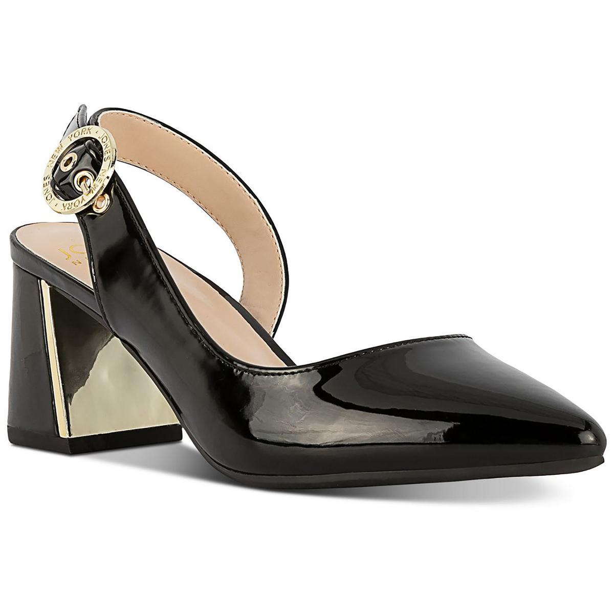 Женские туфли Jones New York Candree черного цвета на блочном каблуке 8 средних размеров (B, M) BHFO 8051