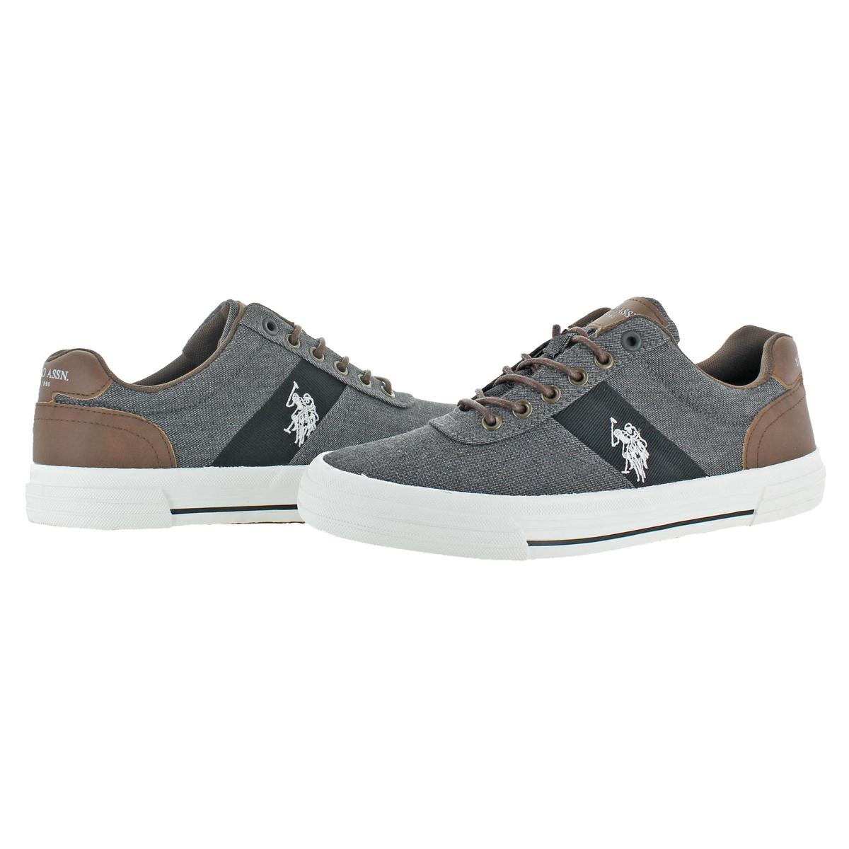 polo assn. helm mens low-top fashion boat shoe sneakers