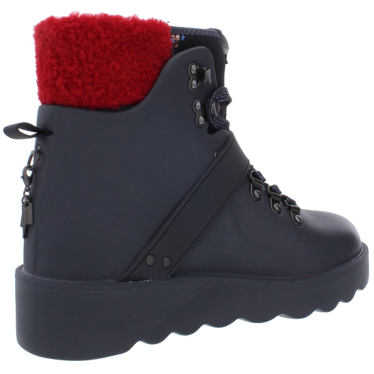 rain and hiking boots