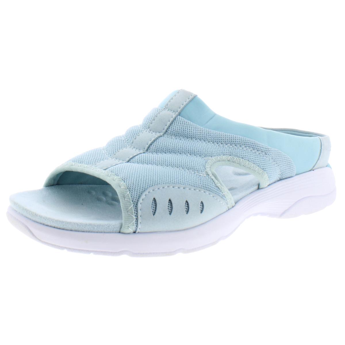 Easy Spirit Womens Traciee 2 Blue Slide Sandals Shoes 12 Medium (B,M ...