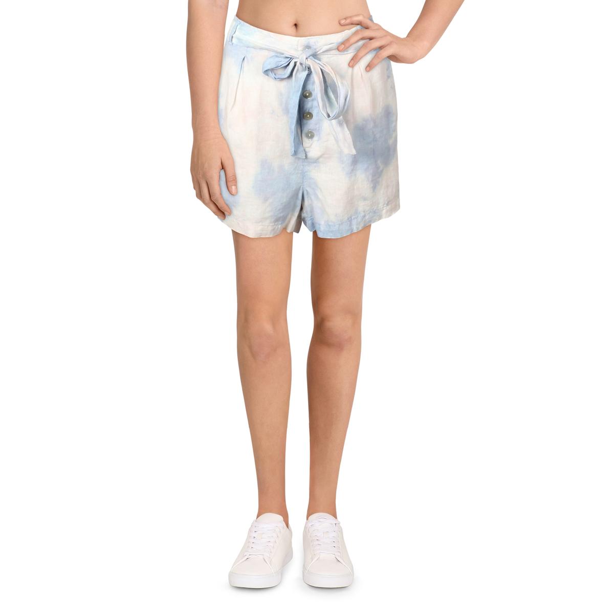 Bella Dahl Womens Linen Tie Dye Comfy Shorts BHFO 4910 eBay