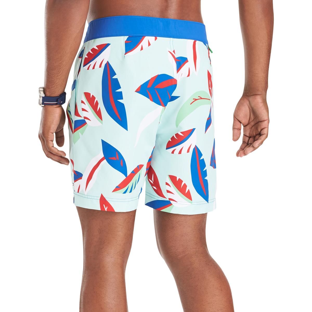 Tommy Hilfiger Mens Green Printed Beachwear Swim Trunks XL BHFO 1906 eBay