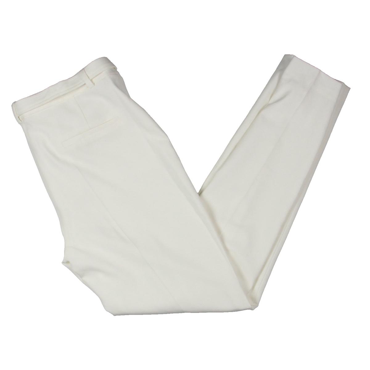 ivory straight leg pants