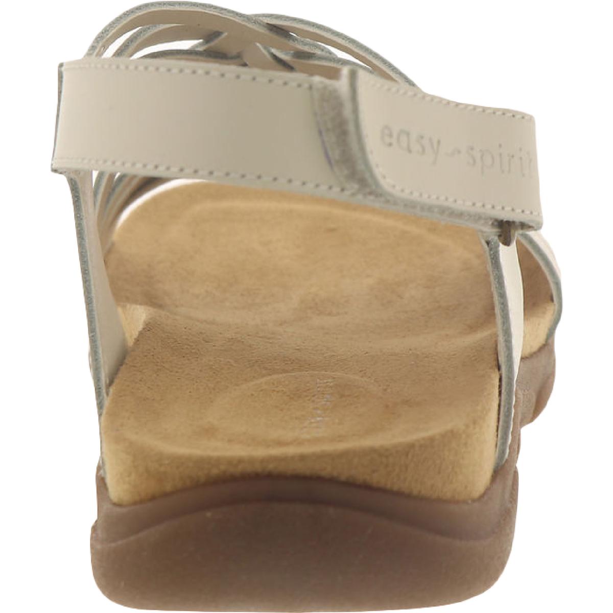 Easy Spirit Womens Mar Leather Slingback Flat Sandals Shoes BHFO 2679 - 第 17/28 張圖片