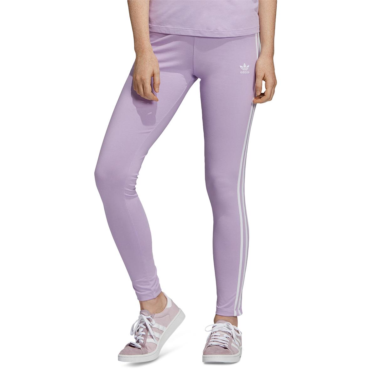 adidas Originals Womens Purple Fitness Jogging Athletic Leggings M BHFO ...