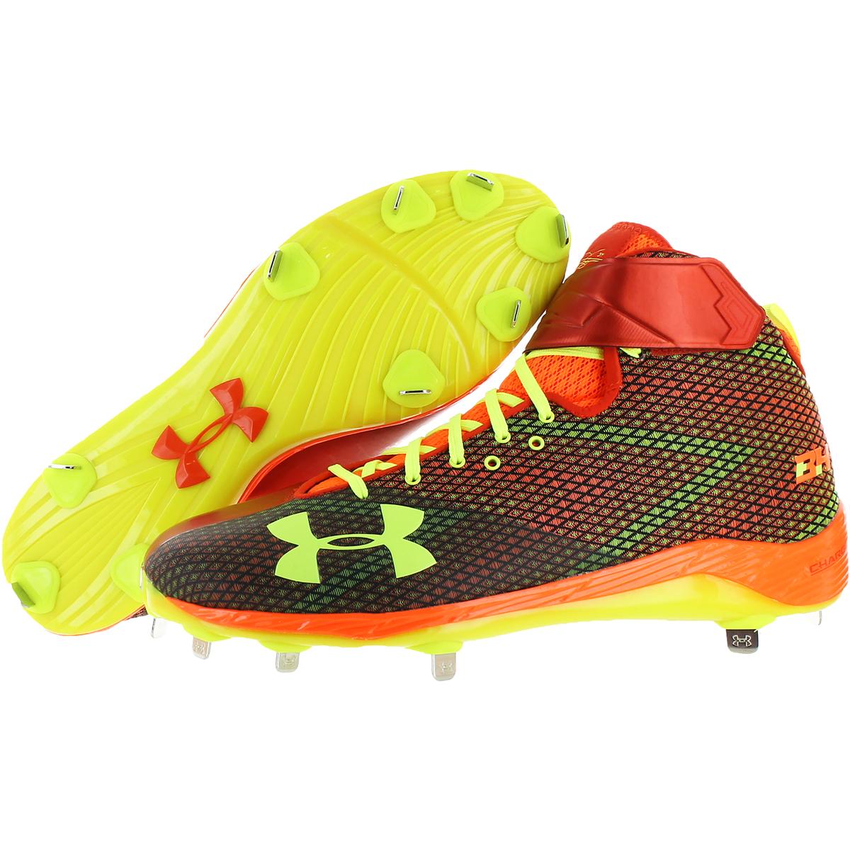 under armour men's harper one mid st metal baseball cleats