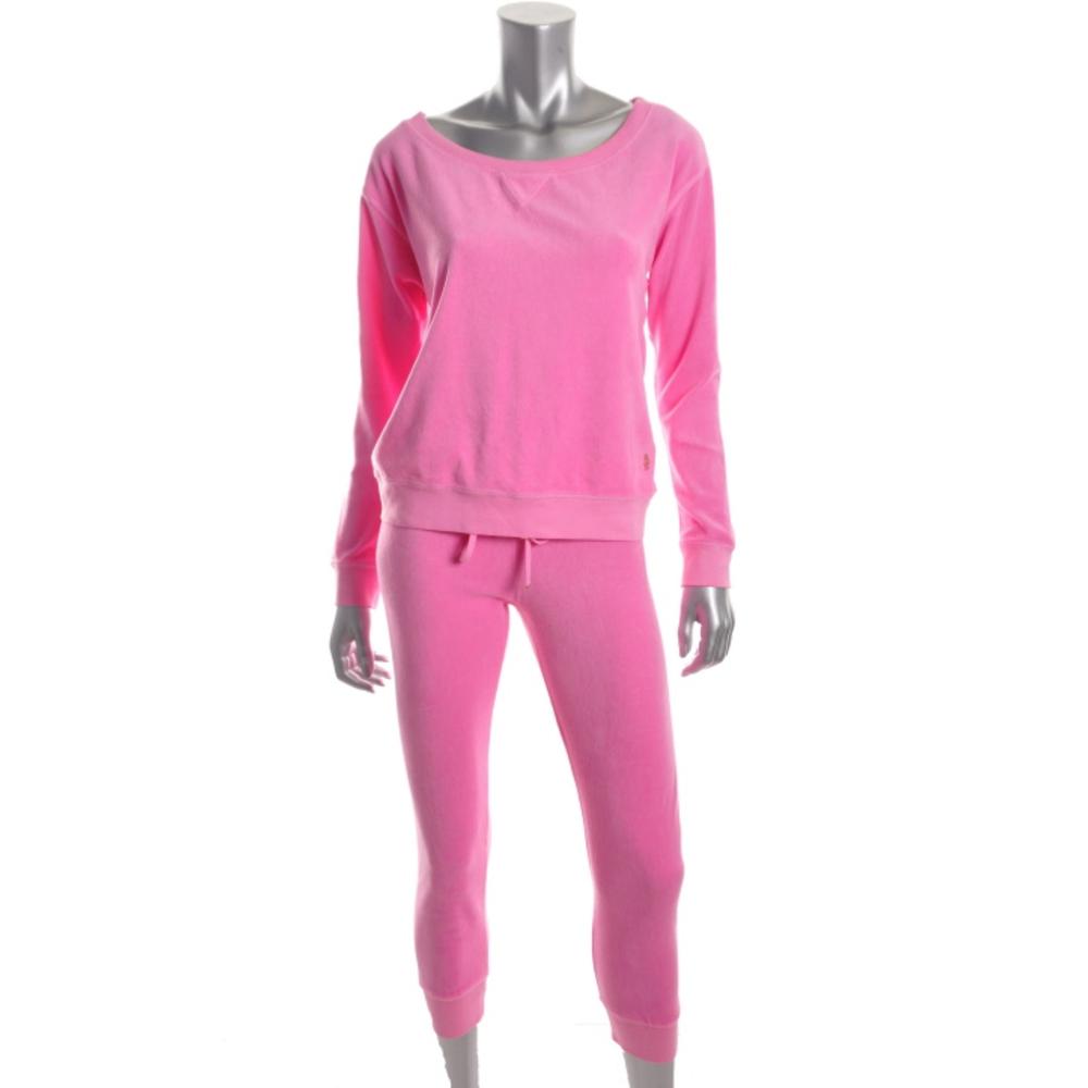 pink sweat suits cheap