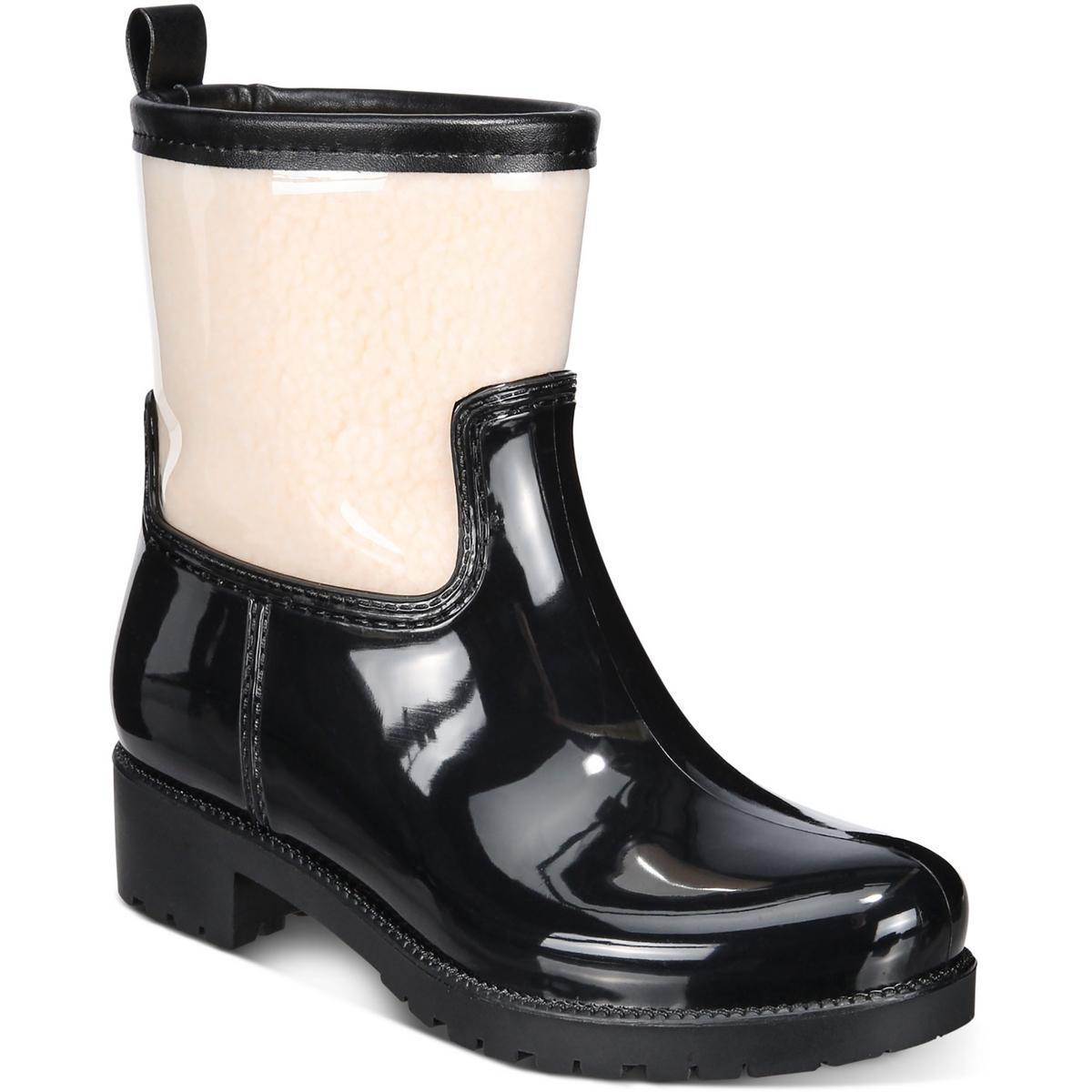 White hotsell rain booties