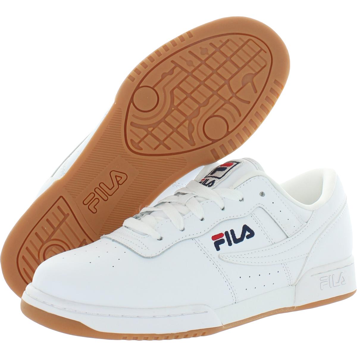 Fila Mens Original Fitness Leather Running Trainers Sneakers Athletic ...