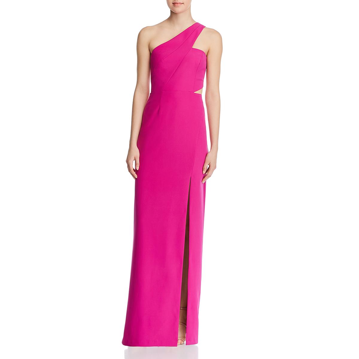 Aidan by Aidan Mattox Womens Pink Cut-Out Evening Formal Dress Gown 4 ...