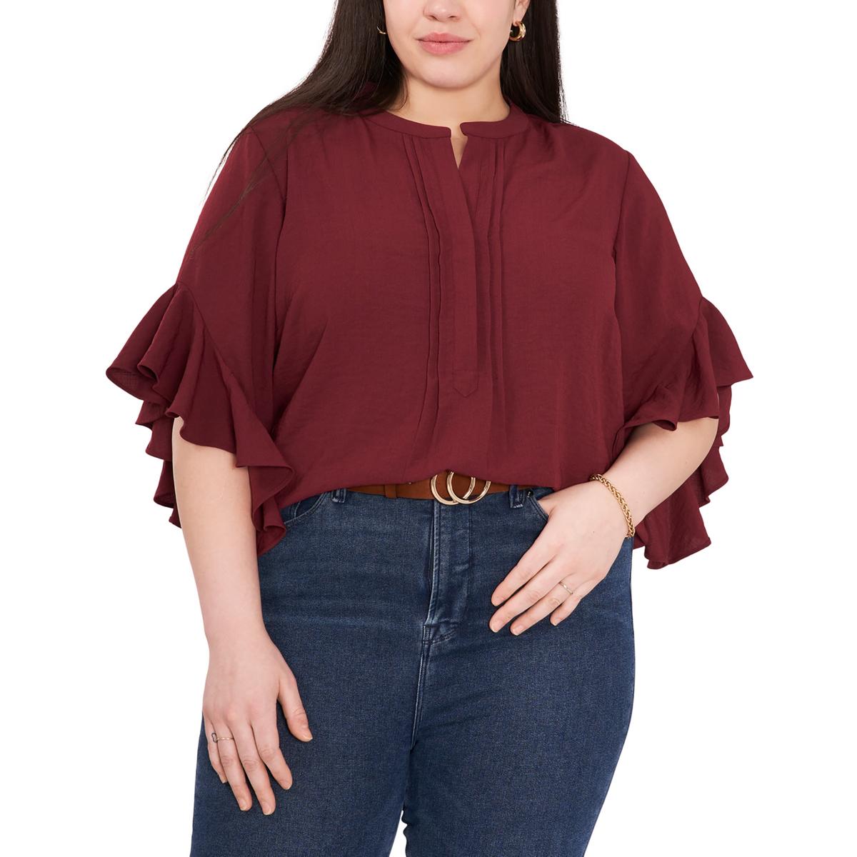 Vince camuto best sale ruffle blouse