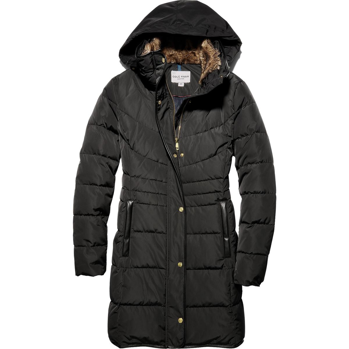 cole haan puffer coat womens