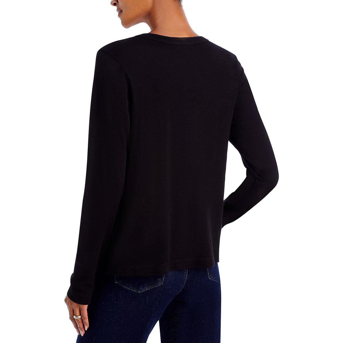 Wilt Womens Cotton Slub Crewneck T-Shirt Top BHFO 1640